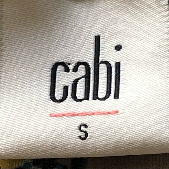 CAbi Sheer Floral Button Front Style 5221 Small - Picture 8 of 11